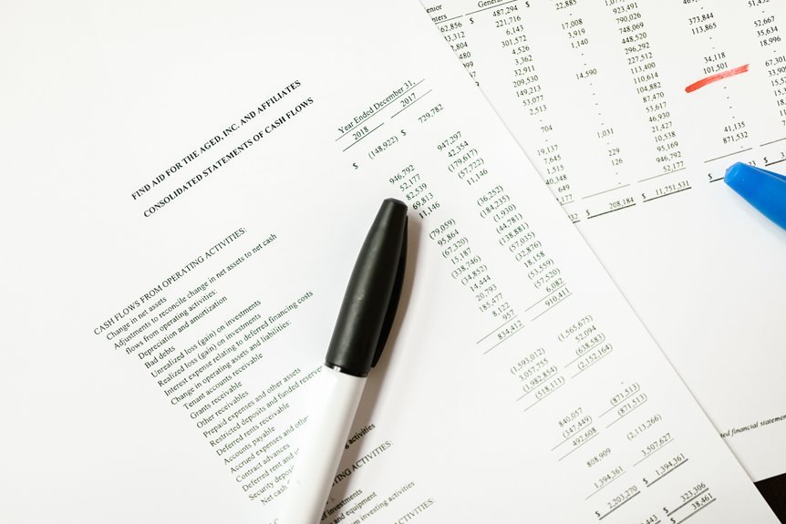 enterprise data flow tracking numbers listed